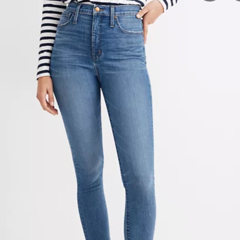 Madewell 11" High Rise Skinny Jeans
